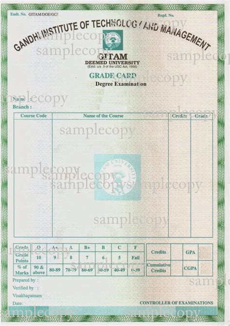 gitam evaluation receipts|gitam provisional certificate form.